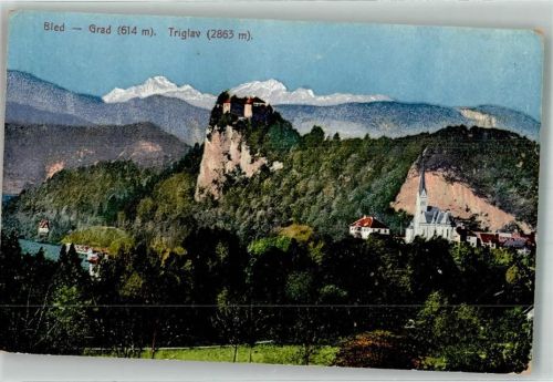 Bled Burg Kirche Triglav