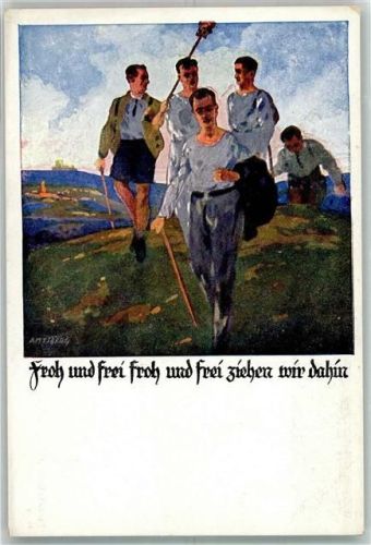 sign. Amtsberg Otto Wanderer Werbeabteilung d. Deutschen Turnerschaft Nr. 5