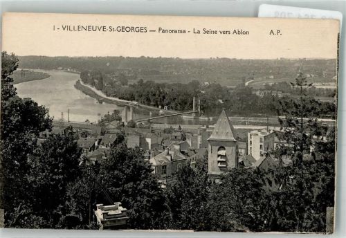 Villeneuve-Saint-Georges La Seine vers Ablon