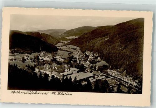 St. Blasien mit Dom und Kloster St. Blasien Fotograf Haine