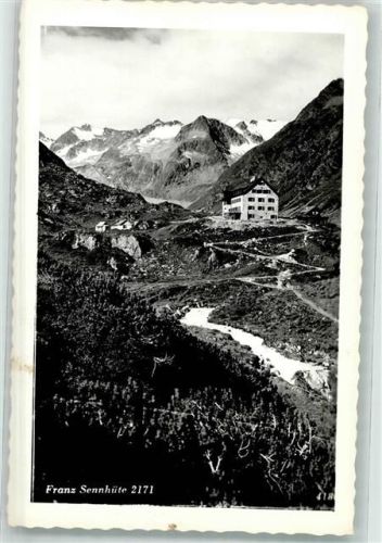 Franz Senn Hütte 1959 Hüttenstempel