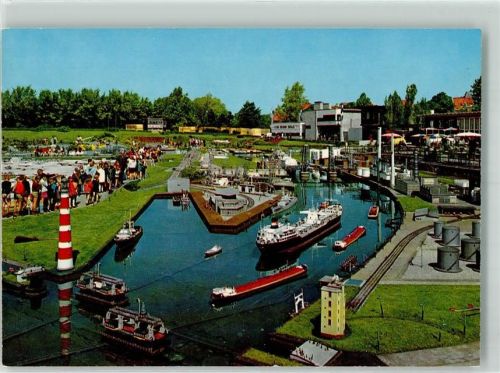 ´s-Gravenhage Miniland Madurodam Hafen Leuchtturm