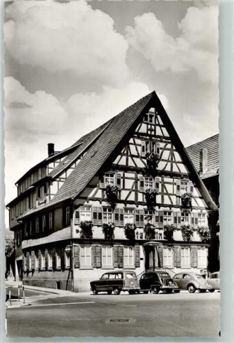 Ebingen Hotel Linde VW Käfer Auto