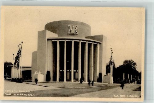 Brüssel 1935 Ausstellung Pavillon England