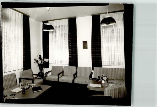 Hüttental-Weidenau Gasthaus Pension Ort handschriftlich Foto Original aus Archiv eines Ansichtskartenverlags