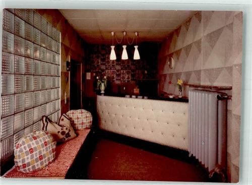 Werdohl Hotel zur Post Ort handschriftlich Foto Original aus Archiv eines Ansichtskartenverlags
