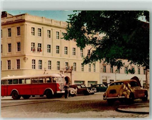 Posen Omnibus Auto Oldtimer Hotel Bazar