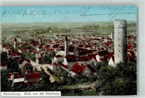 Ravensburg 1916 Feldpost WK I