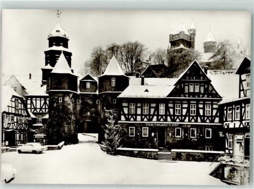 Braunfels Winter Gasthaus zum Solmser Hof