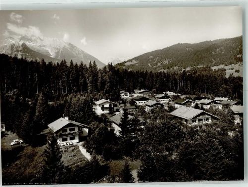 83471 W8240 Schönau a Königssee Foto AK Duftsiedlung