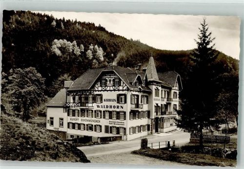 Schönmünzach Kurhaus Waldhorn