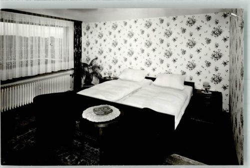 Rott Hotel Zur schönen Aussicht Gästezimmer Foto Original aus Archiv eines Ansichtskartenverlags Ort handschriftlich