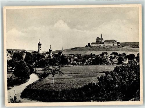 Neresheim 1976 Kirche Abtei