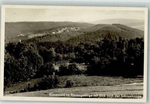 Kiesewald 1937 Bahnpost Hirschberg- Zug 1416
