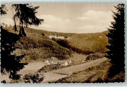 Beringhausen mit Knappschaftskrankenhaus Foto Original aus Archiv eines Ansichtskartenverlags Ort handschriftlich