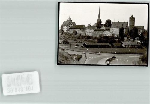Schlitz Burg Ort handschriftlich Foto Original aus Archiv eines Ansichtskartenverlags