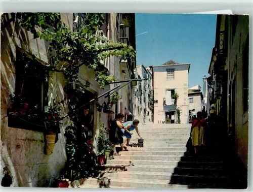 Lisboa 1964 Gasse Bairro Alto
