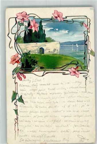 1905 Blütengirlande