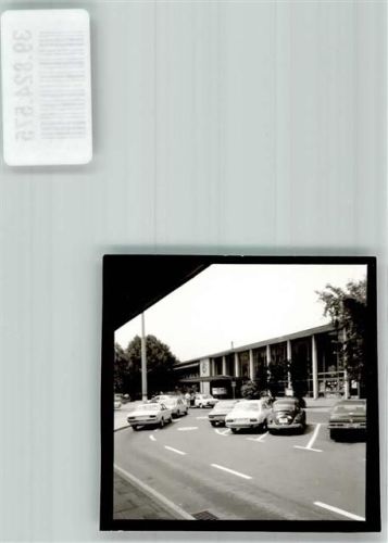 Heilbronn Auto VW Käfer Bahnhof Ort handschriftlich Foto Original aus Archiv eines Ansichtskartenverlags