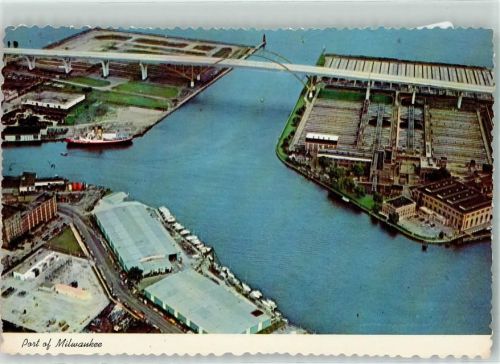 Milwaukee Fliegeraufnahme Hafen