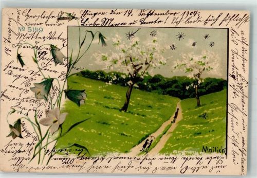 1904 Blumen Landschaft WV Nr.5149
