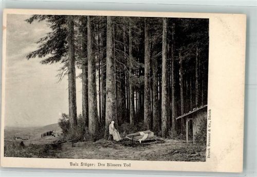 1900 Balz Stäger : Des Büssers Tod