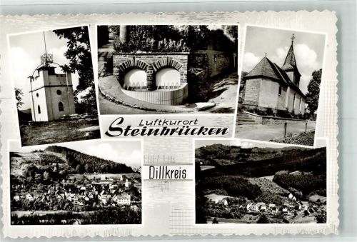 Steinbrücken Kirche Fliegeraufnahme