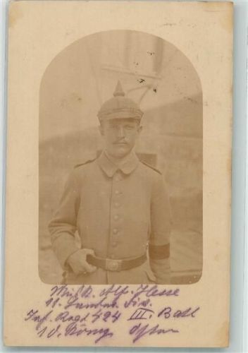 1916 Soldat Feldpost 10 Kompanie Infanterie Regiment 424