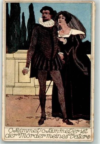 Don Juan Serie Donna Anna und Don Ottavio