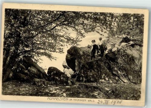 Brotterode 1910 Mommelstein Thüringer Wald