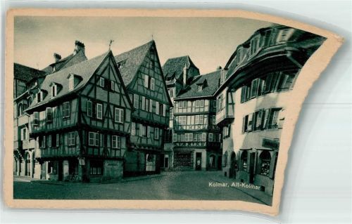 Colmar Fachwerkhäuser in der Altstadt Verlag Hoffmann, Heinrich Ko.02