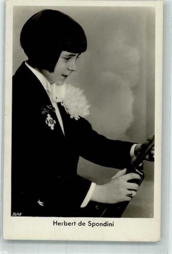 Herbert de Spondini Orden Kind Autograph