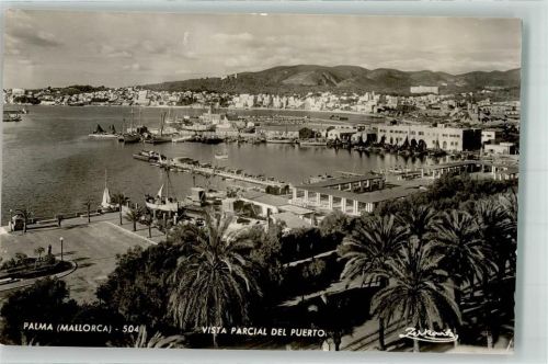 Palma 1954 Hafen
