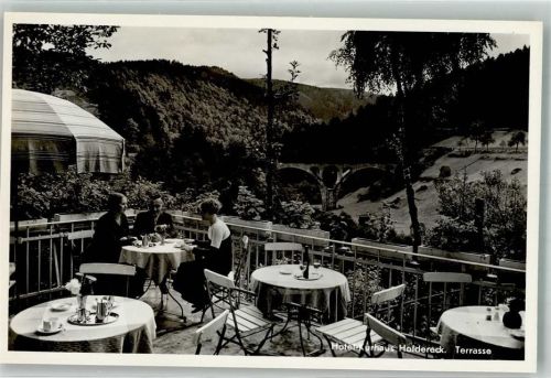 Forbach Hotel Holdereck Terrasse