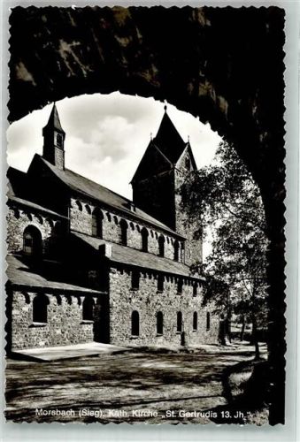 Morsbach Kath. Kirche St. Gertrudis 13. Jahrhundert Tor