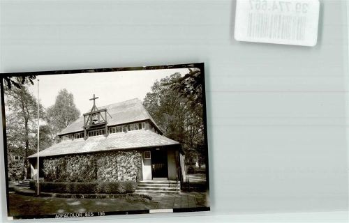 Sögel Foto Original aus Archiv eines Ansichtskartenverlags Ev. Kirche Ort handschriftlich