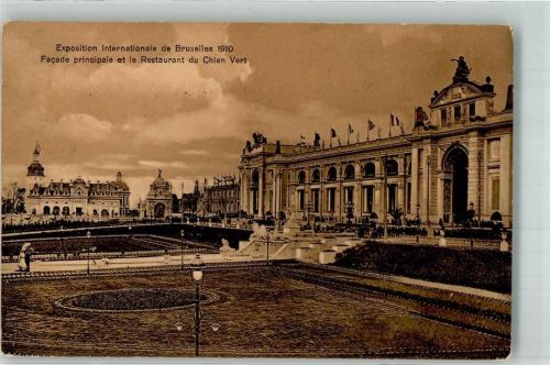 Brüssel 1910 Ausstellung 1910 Gasthaus