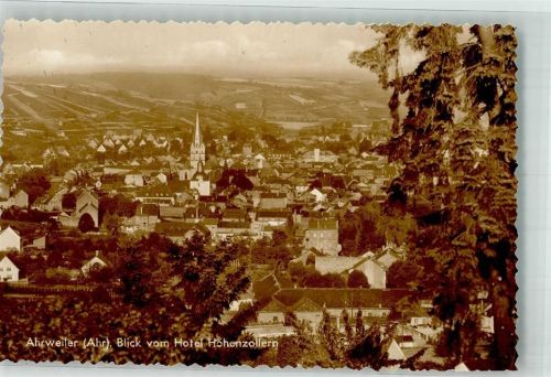 Ahrweiler Blick vom Hotel Hohenzollern Foto Original aus Archiv eines Ansichtskartenverlags
