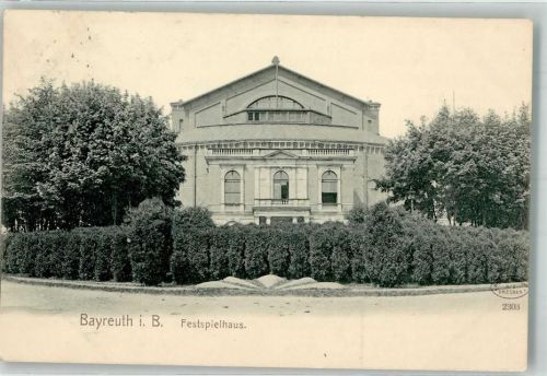 Bayreuth 1909 Festspielhaus