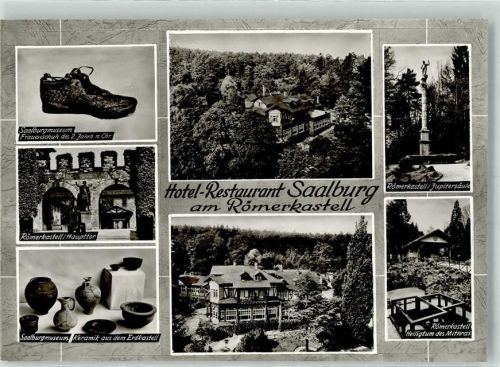 Bad Homburg Hotel Gasthaus Saalburg Denkmal Jupitersäule Römerkastell Ausstellung Frauenschuh