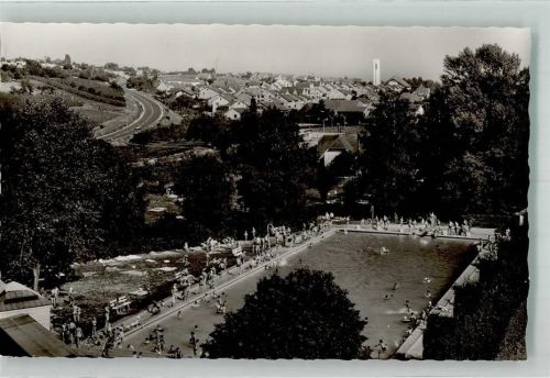 Schwaigern Schwimmbad Freibad Bademode Straße Turm