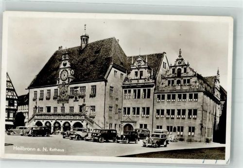 Heilbronn Rathaus Oldtimer