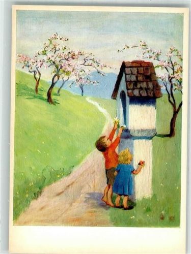 Ostern Bildstock Kinder Verlag Josef Müller Nr. 5789