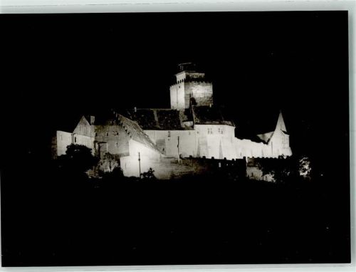 Breuberg Burg Jugendburg Jugendherberge beleuchtet