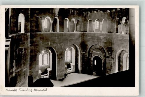 Annweiler 1962 Burg Trifels Kaisersaal Notopfer Marke Berlin