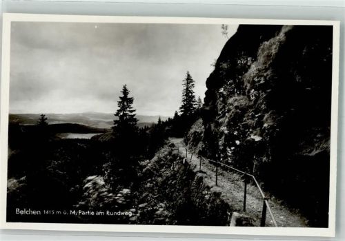 Belchen Rundweg entlang des Berges