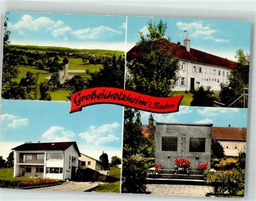 Großeicholzheim Wasserschloss Kriegerdenkmal Fotograf Siegfried Würzberger