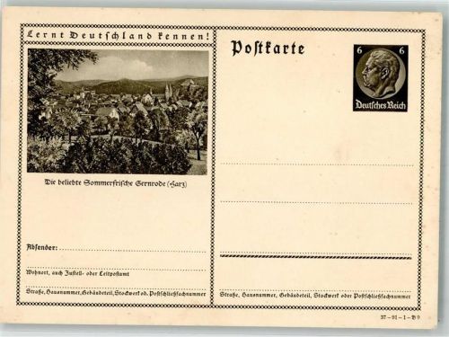 Gernrode Serie Lernt Deutschland kennen! WK II