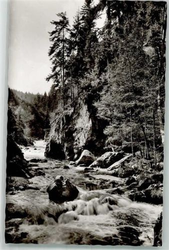 Wutach Wutachschlucht Stromschnelle