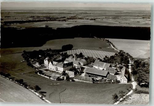 Heggbach KLoster Fliegeraufnahme Foto Original aus Archiv eines Ansichtskartenverlags